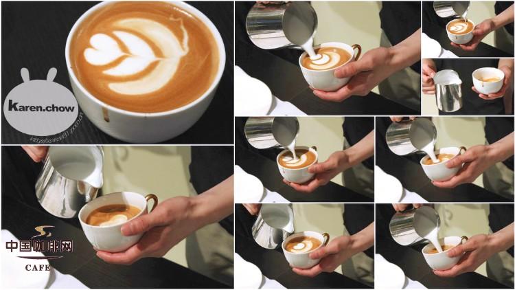 咖啡常识图解大师做咖啡拉花的整个过程