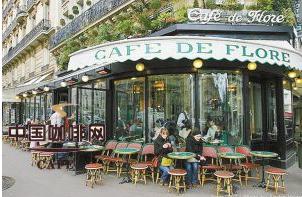 巴黎著名咖啡馆——“花神”咖啡馆