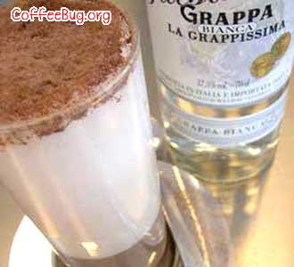 Cappuccinococktail with Grappa
