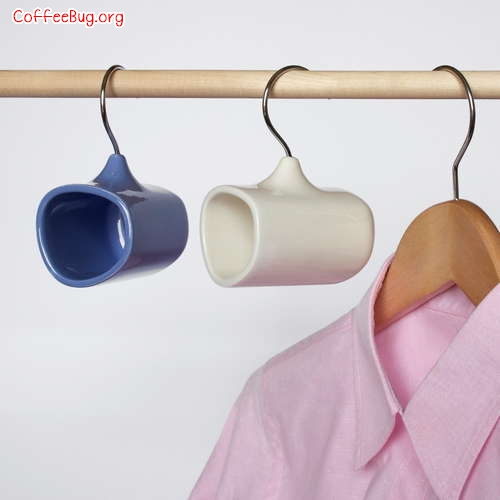 衣钩咖啡杯coffee hanger 像衣架一样可以悬挂